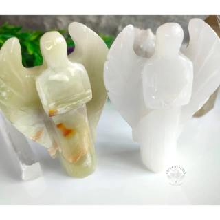 ONYX ZELENÝ Anděl 7,5cm