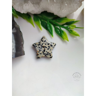 JASPIS DALMATIN hvězdička 3cm